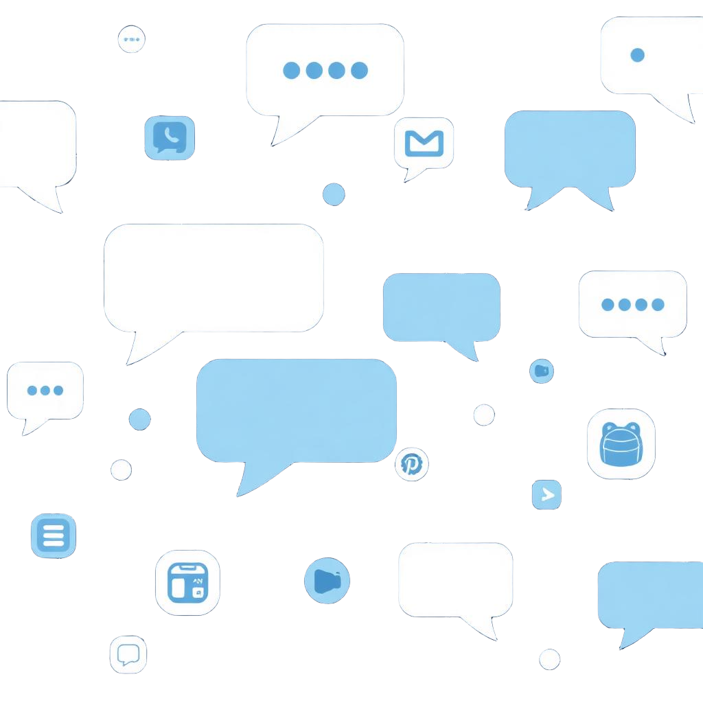 AI chatbot illustration