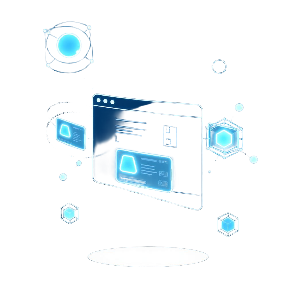 Web development illustration